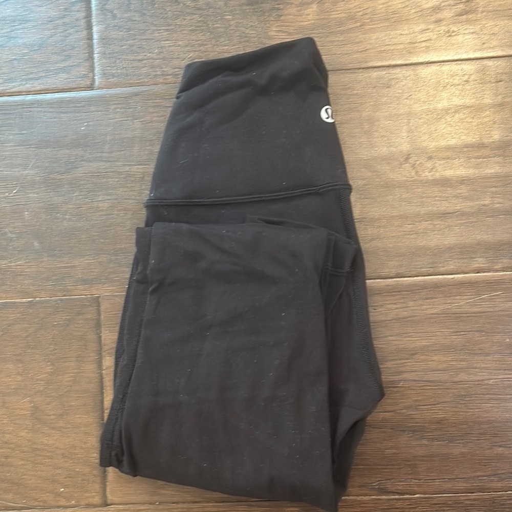 Lululemon Black Mesh Leggings